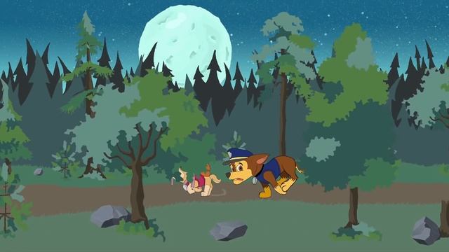 Страшные леса | Детские песни | Щенячий патруль | Гонщик и Скай смотреть онлайн