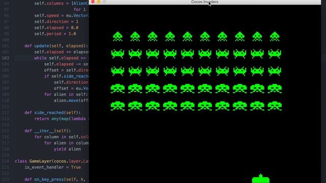 Python Space Invaders Part 01 смотреть онлайн