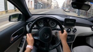 2015 Mercedes A Class W176 [A200 156 HP] | POV Test Drive #820 Joe Black