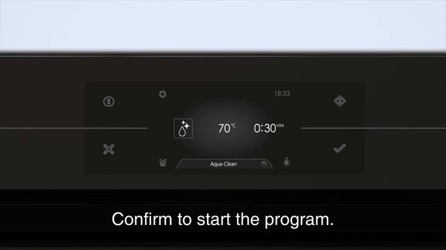 Аква очистка в духовых шкафах Asko