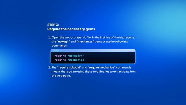 How to Create a Web Scraper Using Ruby