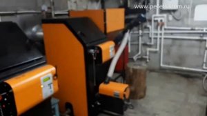 Каскадная котельная на пеллетах