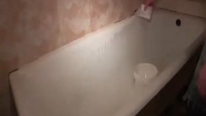 Заливка ванны акрилом. Реставрация пошагово