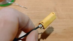 Распайка и красивый хвостик для штекеров XT60 и треугольных MT60