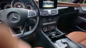 Мерседес CLS V8 5.0 звук