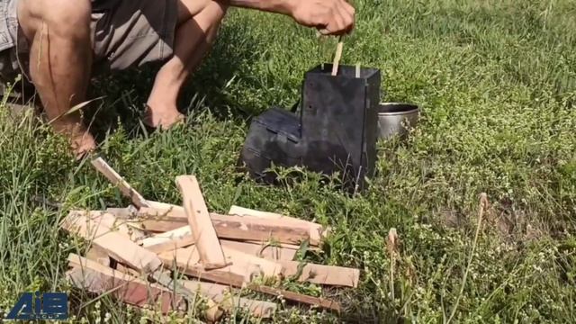 Походная печь-ракета эко-турбо. Рассказываем, как собрать и как использовать смотреть онлайн