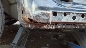 Хонда Цивик!? подгонка порога,зачистка ржавчины.