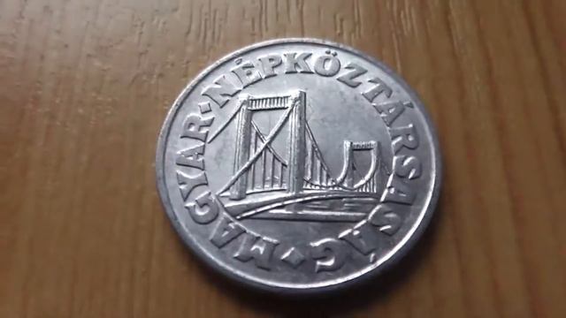 Old money of Hungary - The 50 Filler coin from 1985 in HD смотреть онлайн