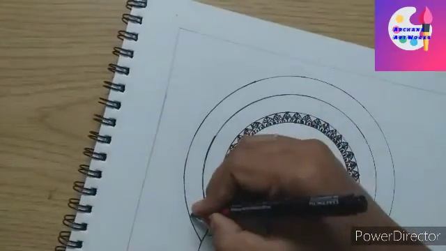 HOW TO DRAW SHIRDI SAI USING MANDALA ART EASY /FOR KIDS STEP BY STEP/OM SAI BABA??? BALL PEN WORK смотреть онлайн