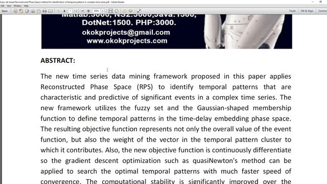 A fuzzy set based Reconstructed Phase Space method for identification of temporal patterns in compl смотреть онлайн
