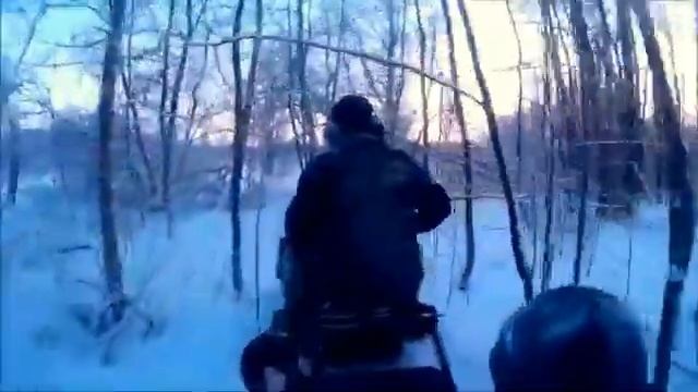 Мотобуксировщик Тофалар 500, зимний тест драйв