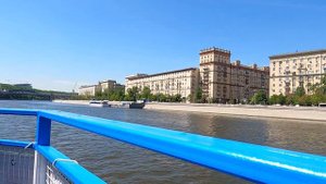 Экскурсия на теплоходе по Москве реке 2024 год Часть 3