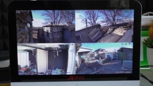 ? Монитор - Видеорегистратор + 4 камеры Wi-Fi - Обзор комплекта видео наблюдения ANRAN