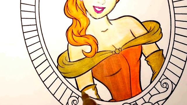 Coloring Princess Coloring Pages | Coloring Book Video For Girls | Art Colors For Kids смотреть онлайн