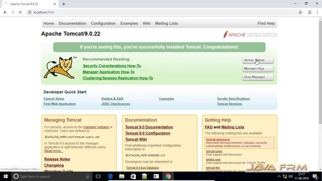 Tomcat 9 Installation using Amazon Corretto 8 and Amazon Corretto 11 LTS on Windows 10 смотреть онлайн