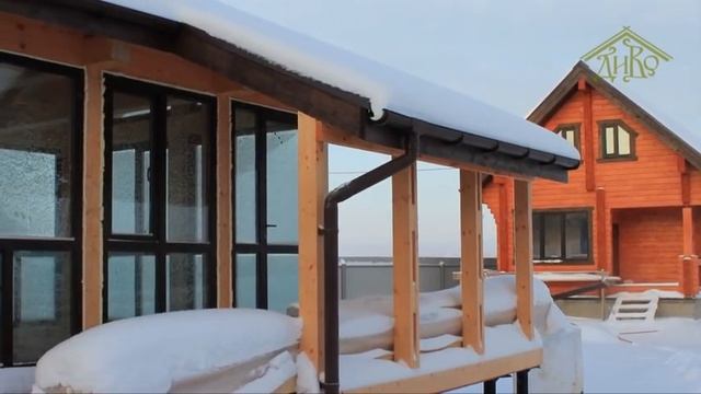 Отзыв - строительство бани из клееного бруса. Село Устье - Кубенское, Вологодская область. смотреть онлайн