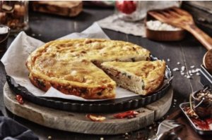 Пп пирог с курицей и грибами?
