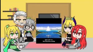 Hero x Demon queen react to le ping's future as Anos Voldigoad || Hero x Demon queen