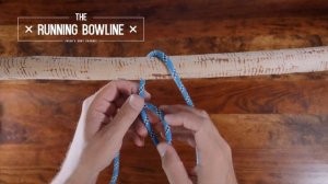 How to Tie a Running Bowline in UNDER 60 SECONDS!! | How to Tie a Hitch Knot