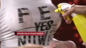 Francisca Undurraga y su "Polera mojada"