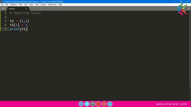 Tuples in Python Programming