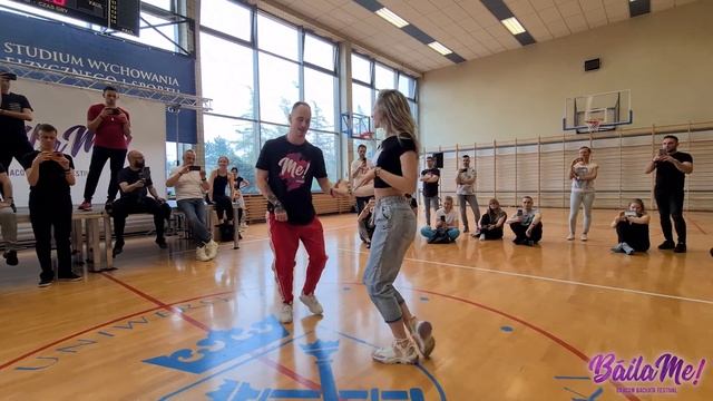 Sambor & Forma - Breath and Contractions - Bailame Cracow Bachata Festival 2022 смотреть онлайн