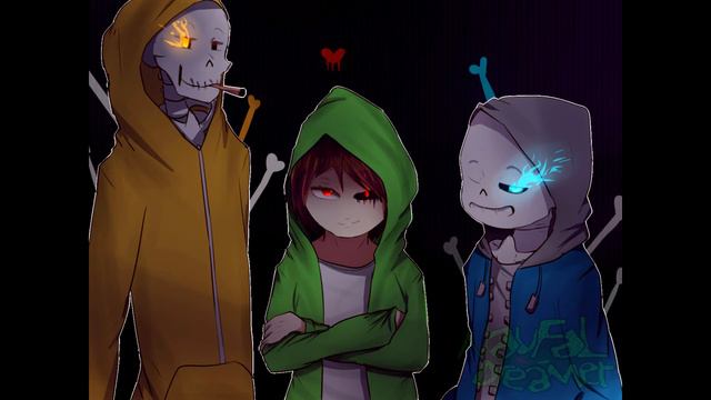 [EXTRAREMIX v3.0] Original Sans, Swap Papyrus and StoryShift Chara [MEGALOVANIA] смотреть онлайн