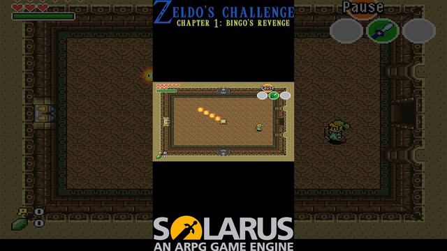 ZELDO'S CHALLENGE CHAPTER 1: BINGO'S REVENGE (Solarus: An ARPG Game Engine Mod)