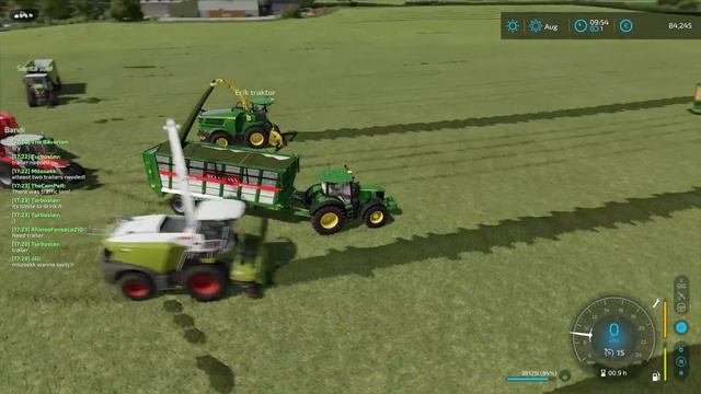 Harvesting GRASS SILAGE in UK??  Calmsden Farm  Farming Simulator 22 Multiplayer  Episode 15