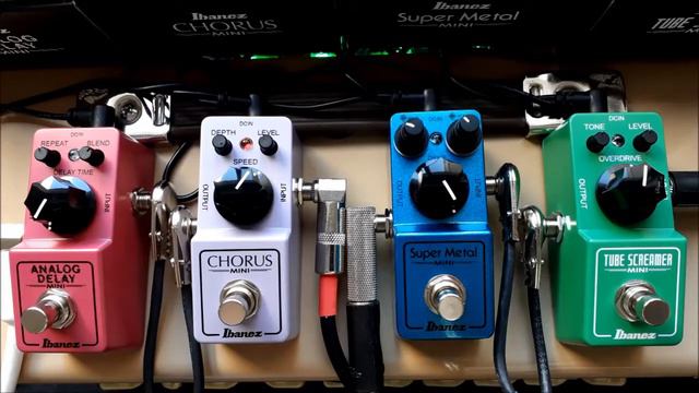 Ibanez CS Mini Chorus demo Oficial Promusica by Mauro Cordero смотреть онлайн