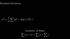 The Simplified Standard Deviation Equation