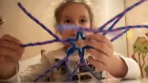 Мастер-класс. Снежинка из синельной проволоки.