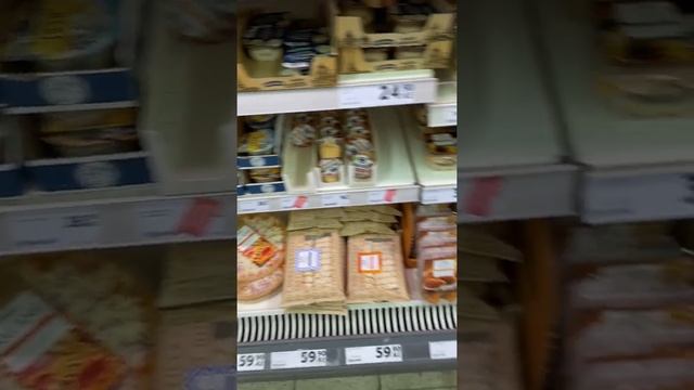 Сколько мы потратили в продуктовом магазине в Праге | цены на продукты в Чехии #shorts