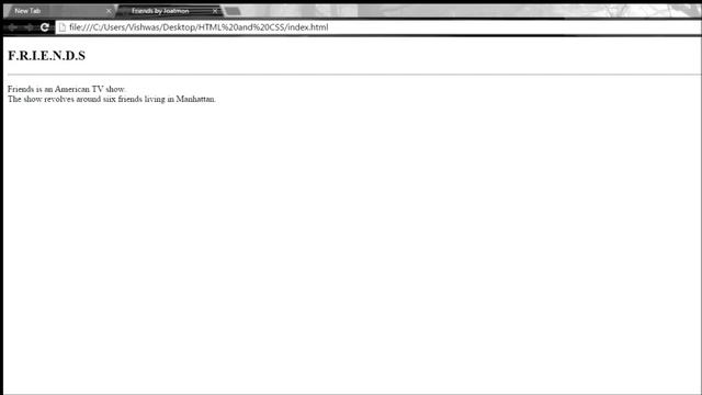 HTML and CSS Tutorial for Beginners - 4 - Horizontal Rule, Break and Comment