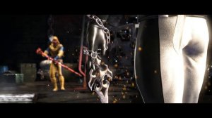 Mortal Kombat XL - X-Force Deadpool Scorpion Costume Skin Mod Performs Intros On Alll Stages