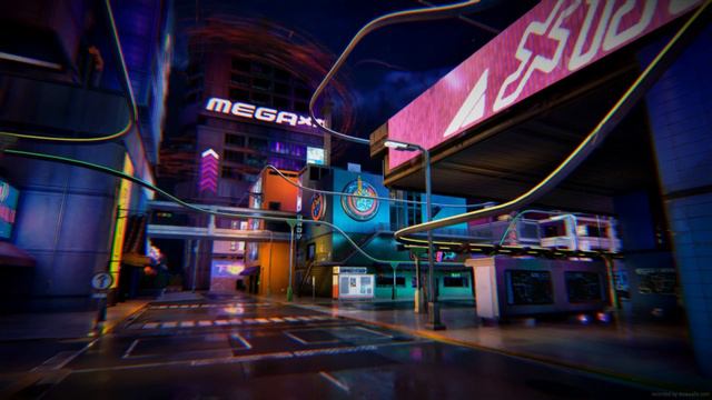 MEGA CITY anime style - 4k live wallpaper смотреть онлайн