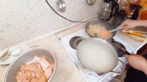 ПЛОВ С КУРИЦЕЙ ПО АЗЕРБАЙДЖАНСКИ.МИНИМУМ ИНГРЕДИЕНТОВ