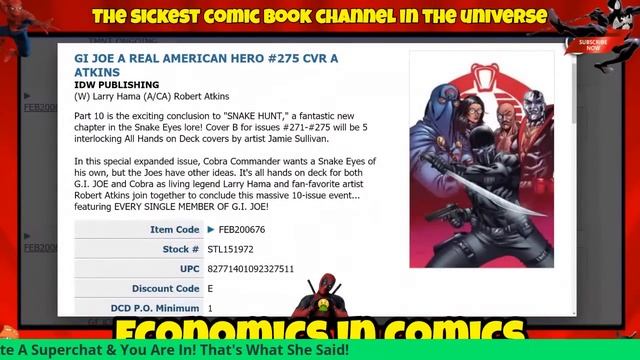 Final Order Cut Off New Comic Books October 14th : The SICK As FOC Show : Early Comic Speculation смотреть онлайн