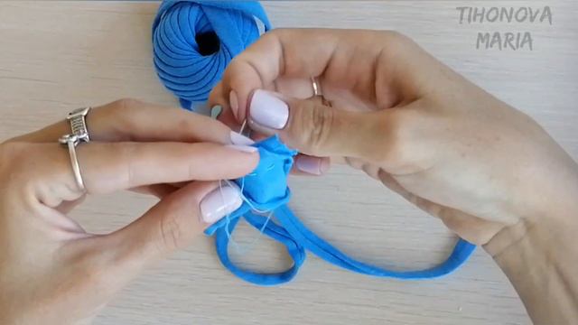 Соединяем ТРИКОТАЖНУЮ пряжу