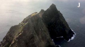 Skellig Michael from the air