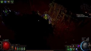 Path of Exile Poison blade vortex early stage