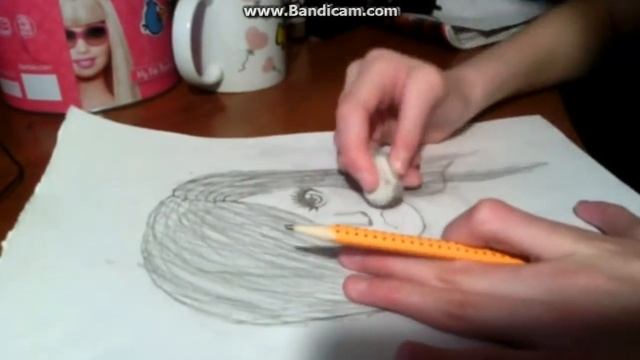 Рисую типо себя(ну как похожа?) смотреть онлайн