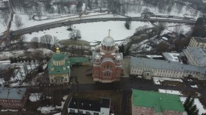 Строящийся больничный комплекс, Покровский Хотьков монастырь, Храм Алексия, человека Божия.