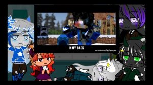 ??Monster School React to Cold as Ice??//Rainimator Reaction//Gacha Minecraft Monster School