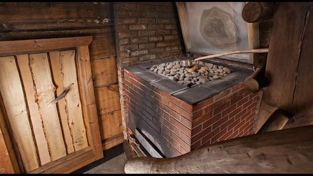 Самая простая печь для бани из кирпича