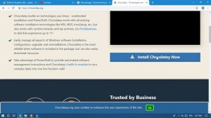 Install Chocolatey PackageProvider On Windows 10 Using PowerShell - 2019