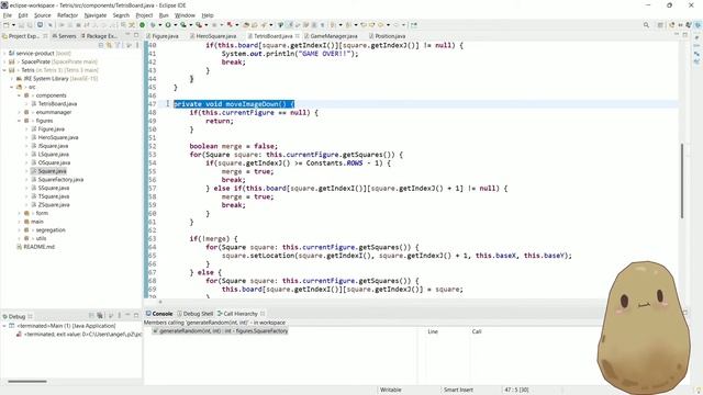 Programa Tetris en Java! - parte 5 смотреть онлайн