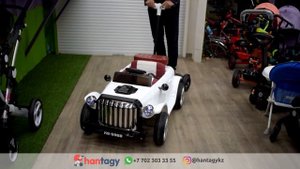 Детский электромобиль RETROCAR, детские электромобили, детская машина, машинка с доставкой по Алмат