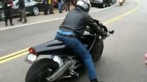 Мотоцикл с двигателем от вертолета MTT Y2K звук нереальный!!!)