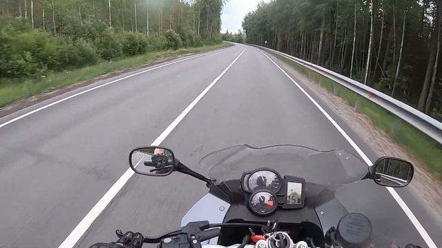 Красивая дорога на Осиновецкий маяк